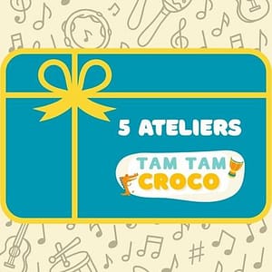 Carte cadeau 5 ateliers